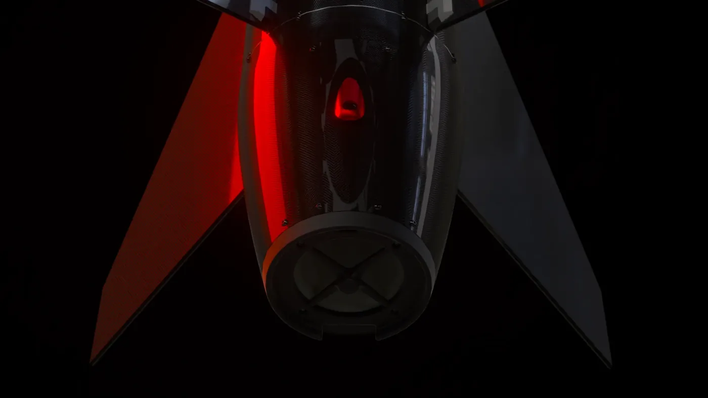 Firehorn, lanceur cryogénique, Motion design 3D pour EPFL Rocket Team
